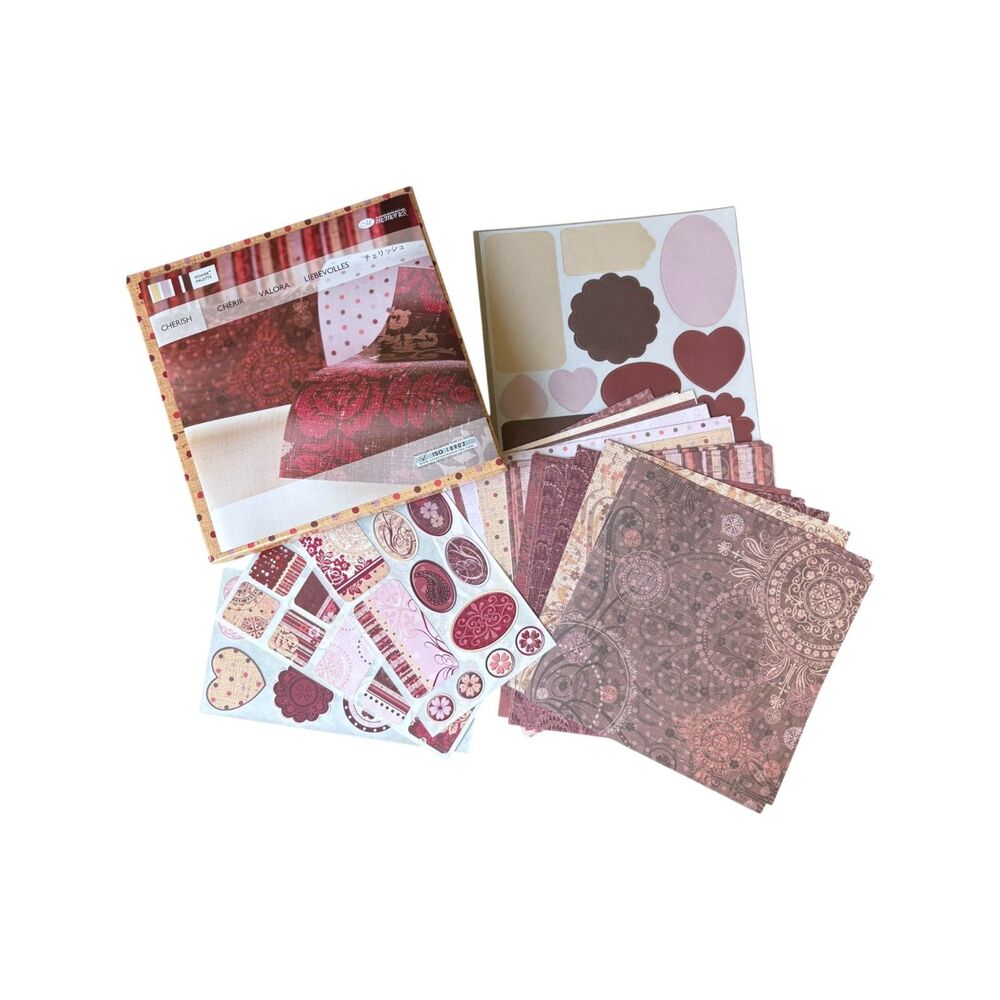 CHERISH Creative Memories Power Palette 7x7 Scrapbook Album Kit Scrapbooking NEW